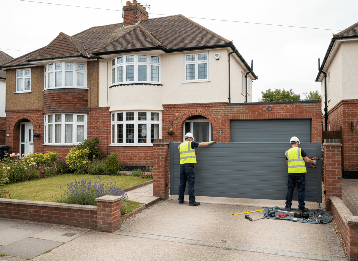 Aluminium Electric Gates
